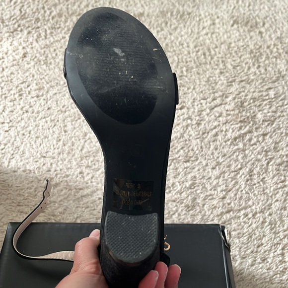 Fashion Nova Black Heels, Size 9 - Picture 3 of 8
